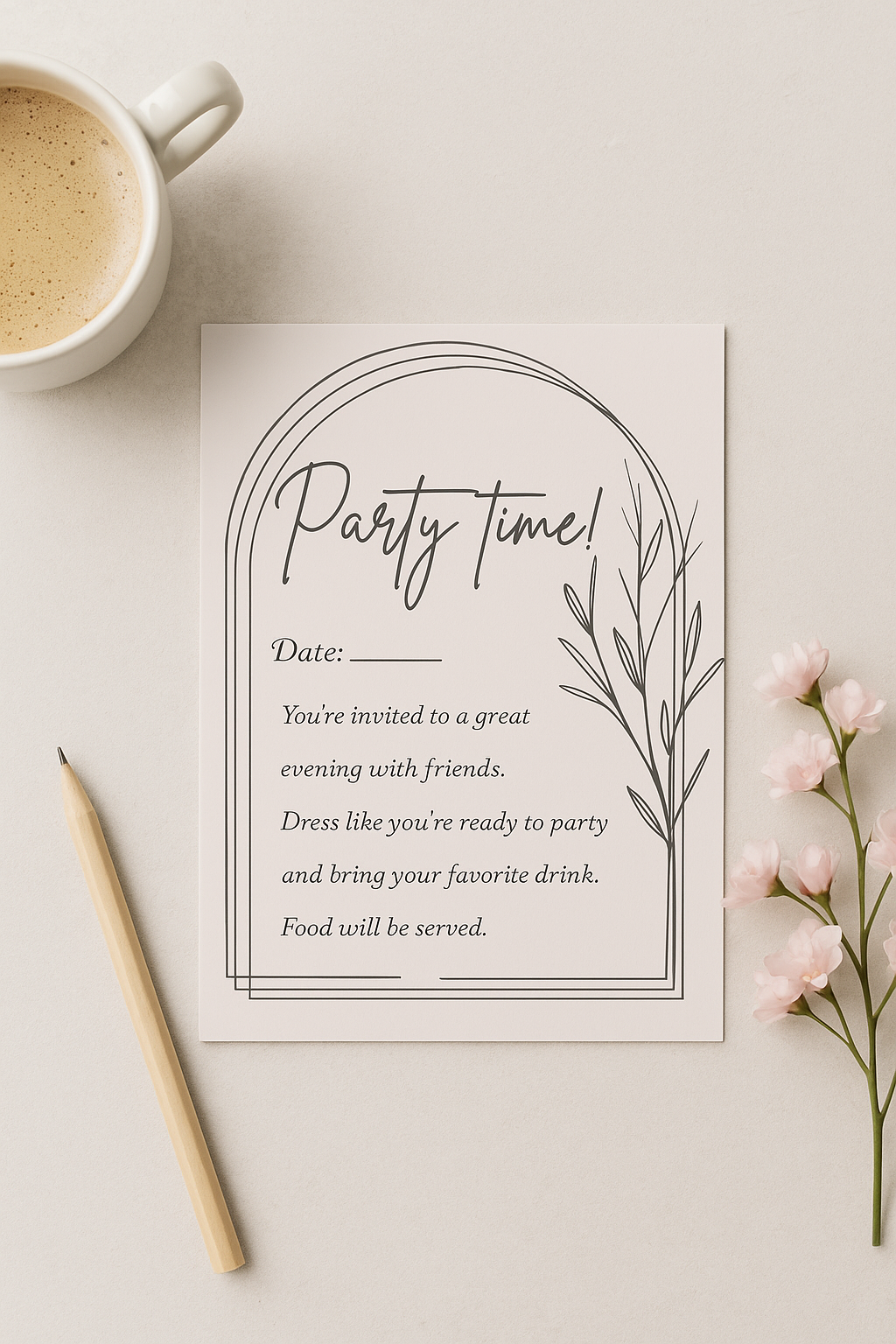 Party invitasjon