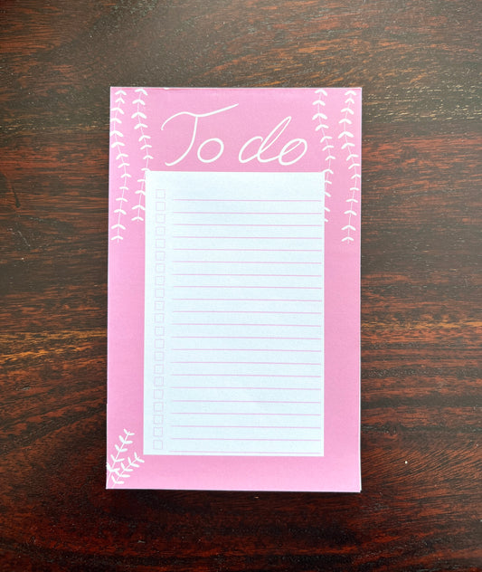 To Do liste - Notepad